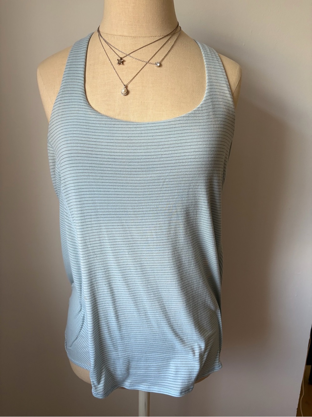 Lululemon - Light Blue Ribbed Tank Top - Small